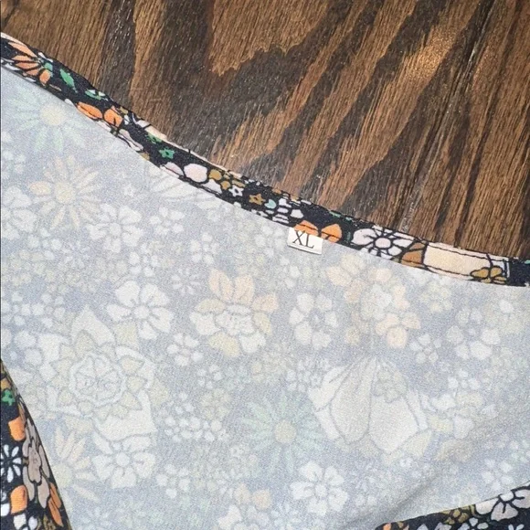 FLORAL maxi dress size XLarge - Picture 3 of 6